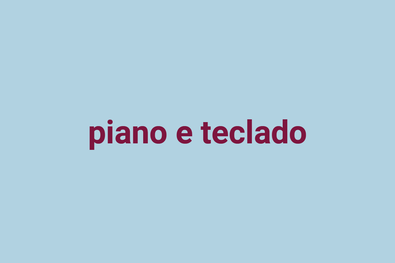 Escola de Piano - Ana Rossoni